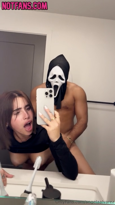 Angela Alvarez Mask man Fucked Sex tape by Onlyfans